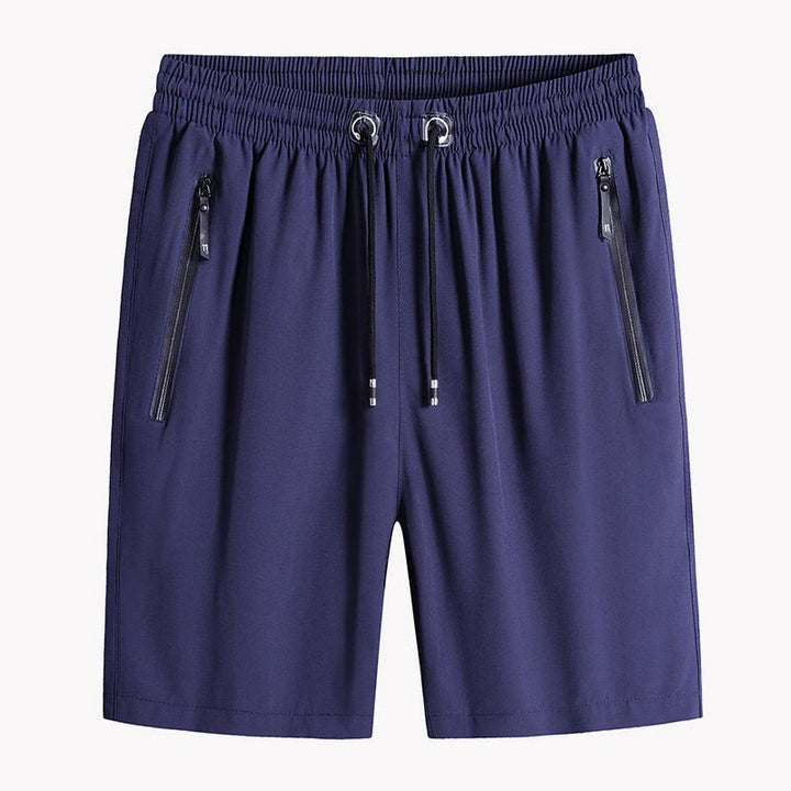 Xylon | Stretch Shorts-Korte Broeken-Calora-Donkerblauw-L-Calora