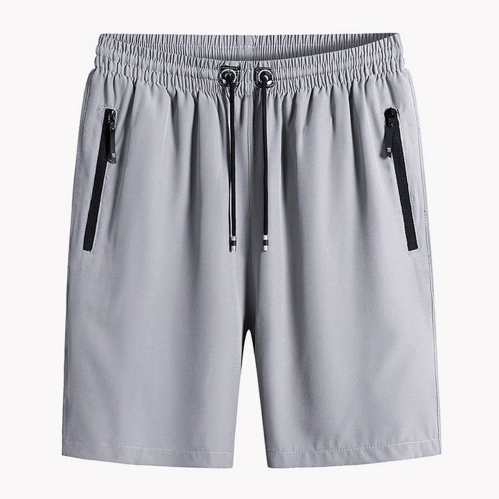 Xylon | Stretch Shorts-Korte Broeken-Calora-Grijs-L-Calora