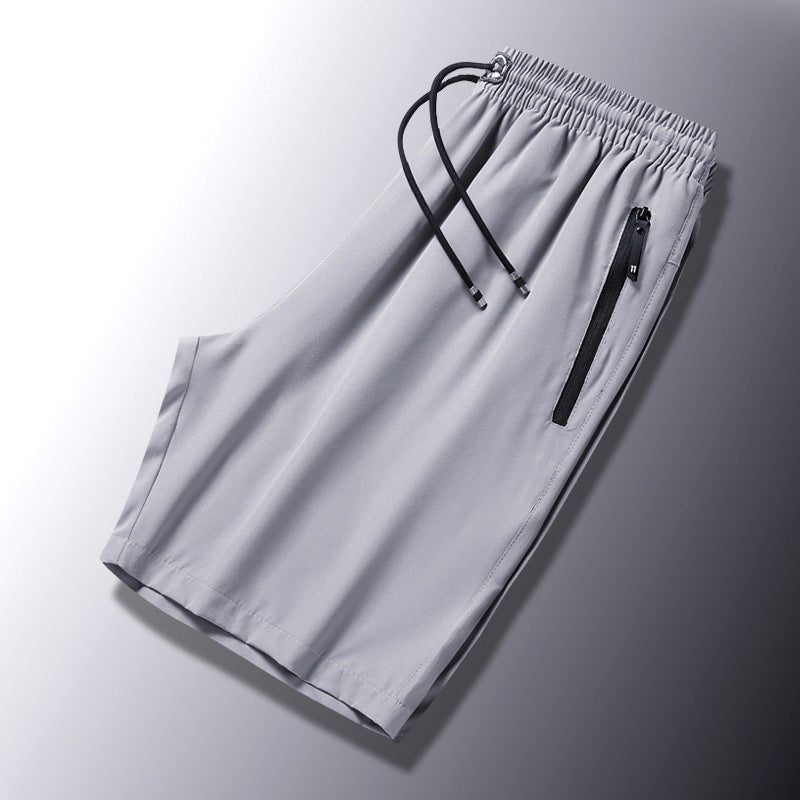 Xylon | Stretch Shorts-Korte Broeken-Calora-Grijs-L-Calora