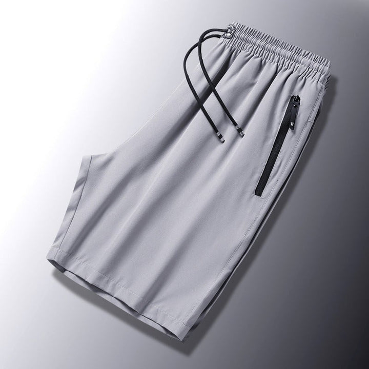 Xylon | Stretch Shorts-Korte Broeken-Calora-Grijs-L-Calora