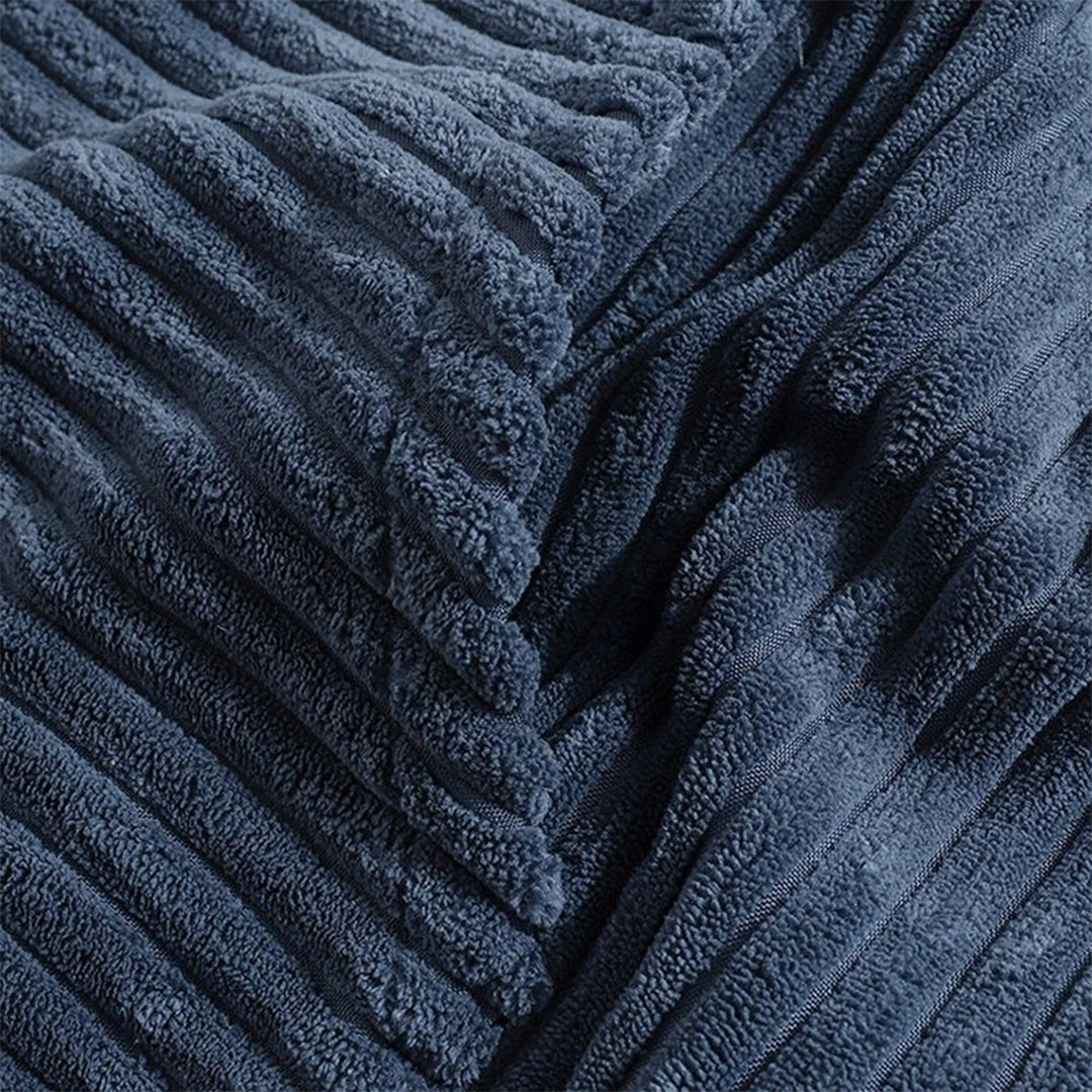 CALORA_ Zachte Corduroy Hoodie sweater met capuchon