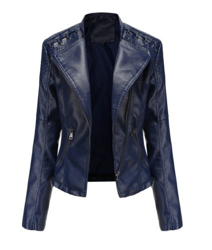 Zale | Leren Jas Washed-Look-Leren Jassen-Calora-Camel-S-Calora