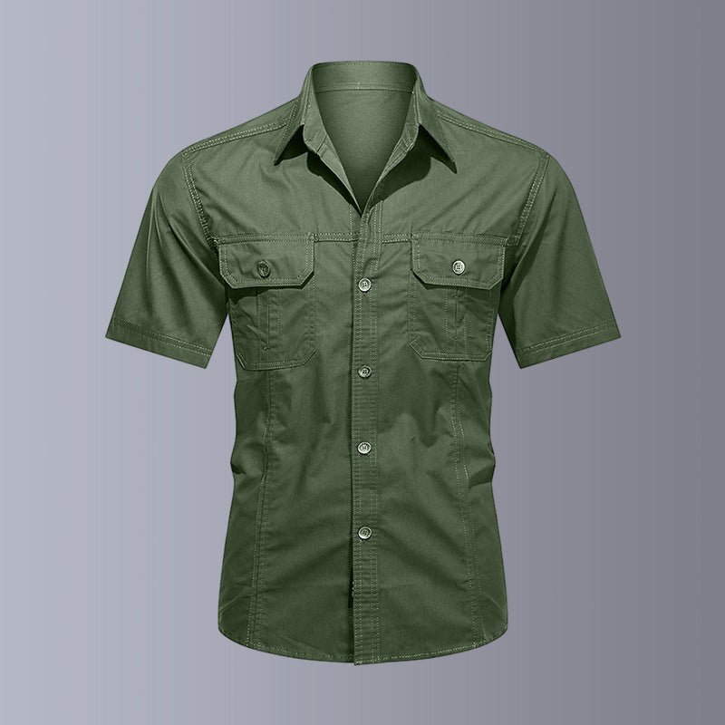 Zane | Outdoor Oversized Shirt-Shirts & Topjes-Calora-Leger Groen-M-Calora