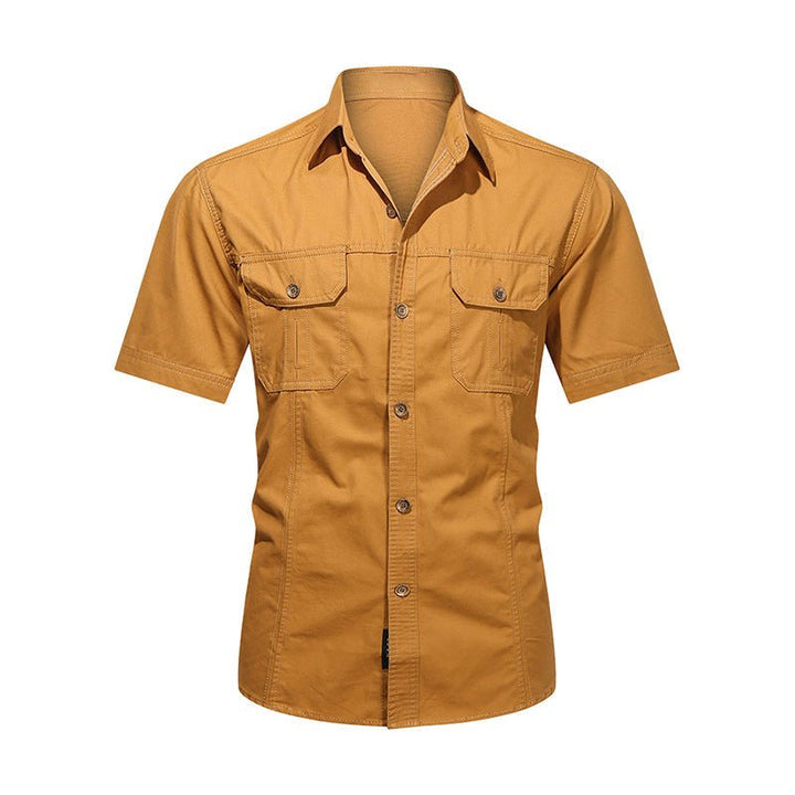 Zane | Outdoor Oversized Shirt-Shirts & Topjes-Calora-Zwart-M-Calora