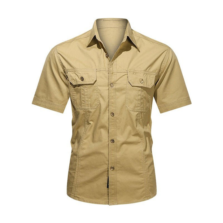 Zane | Outdoor Oversized Shirt-Shirts & Topjes-Calora-Zwart-M-Calora