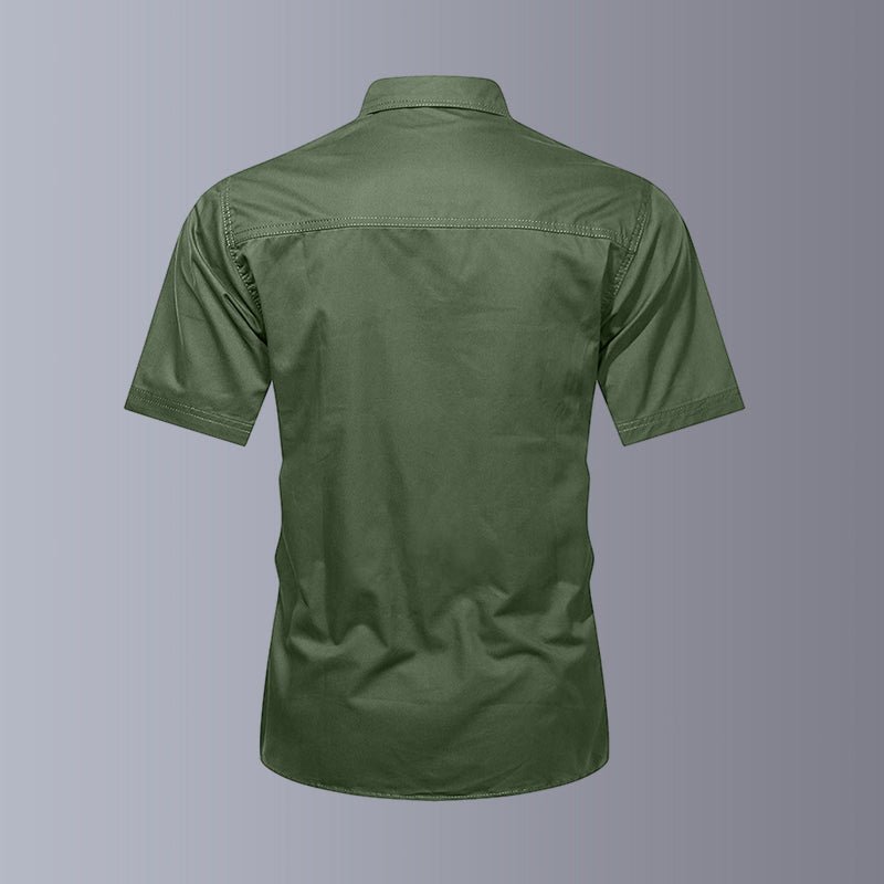 Zane | Outdoor Oversized Shirt-Shirts & Topjes-Calora-Zwart-M-Calora