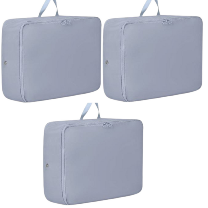 Zelf-Compressie Reis Packingcubes-Elektronica/Gadgets-Calora-L - 40x30x12cm-Beige-Calora