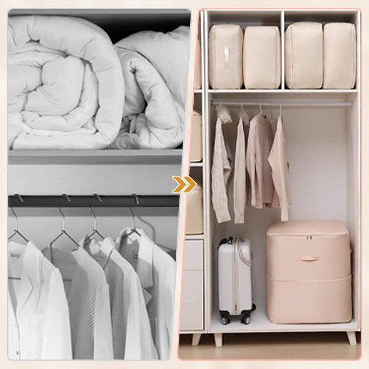 Zelf-Compressie Reis Packingcubes-Elektronica/Gadgets-Calora-L - 40x30x12cm-Beige-Calora