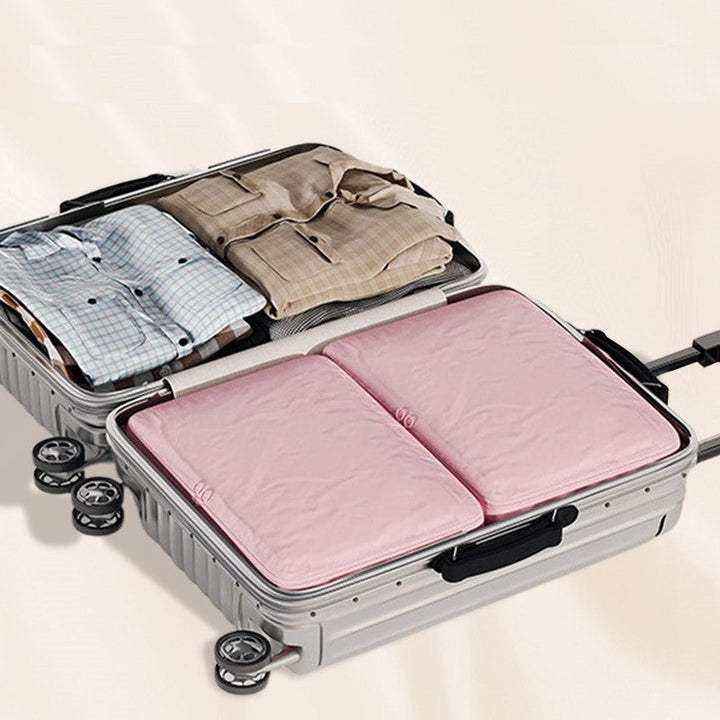 Zelf-Compressie Reis Packingcubes-Elektronica/Gadgets-Calora-L - 40x30x12cm-Beige-Calora