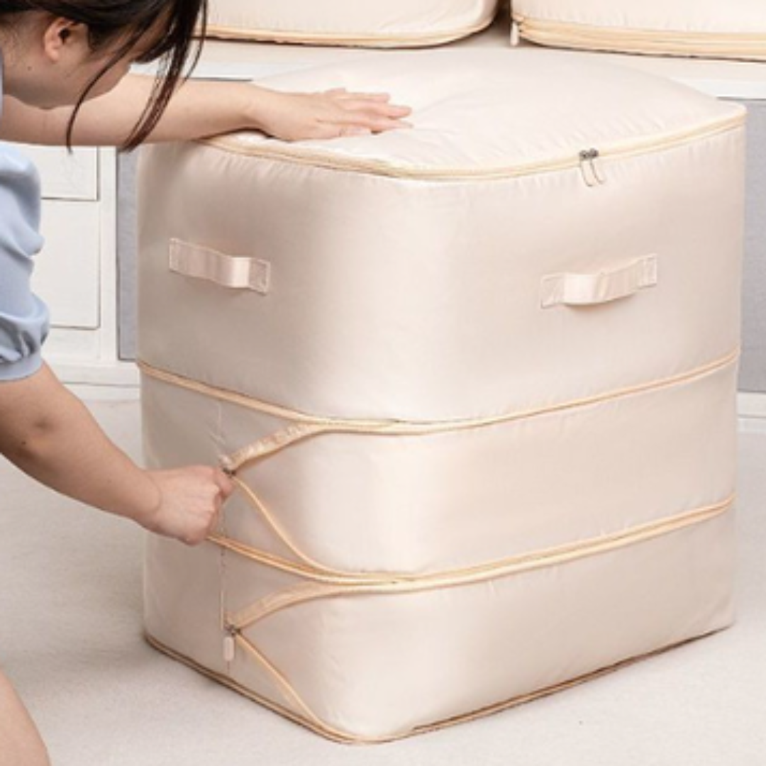 Zelf-Compressie Reis Packingcubes-Elektronica/Gadgets-Calora-XXL - 54x42x60cm-Beige-Calora