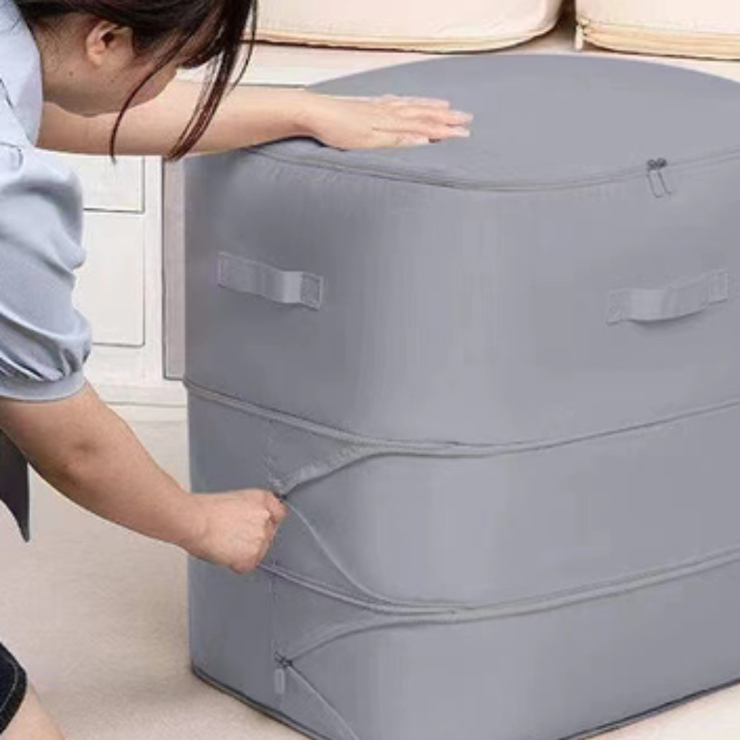 Zelf-Compressie Reis Packingcubes-Elektronica/Gadgets-Calora-XXL - 54x42x60cm-Grijs-Calora