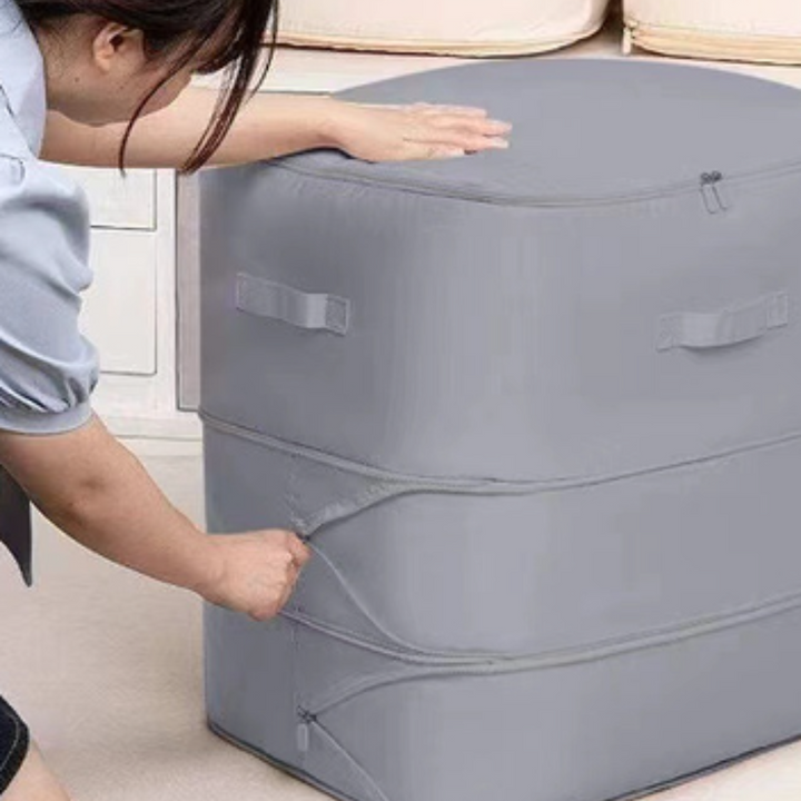 Zelf-Compressie Reis Packingcubes-Elektronica/Gadgets-Calora-XXL - 54x42x60cm-Grijs-Calora