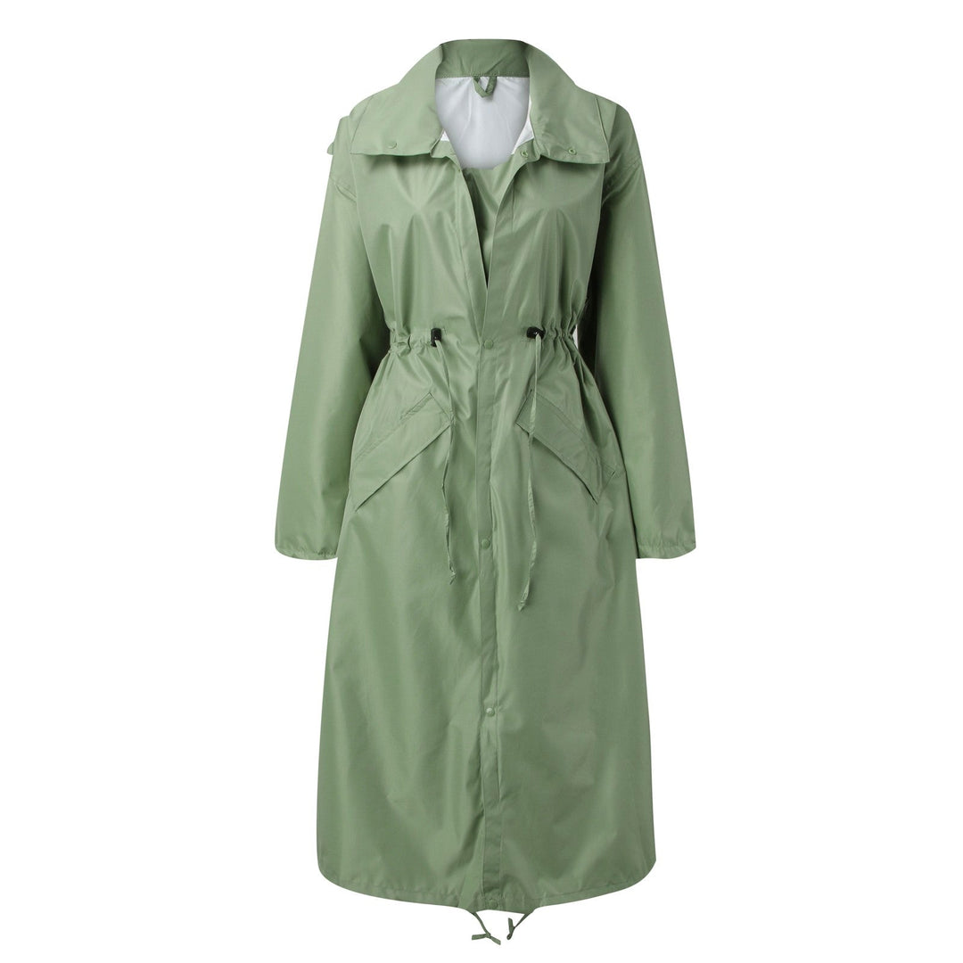 Zoë | Stijlvolle wind en- regenjas-Zomer Jassen-Calora-Groen-S-Calora