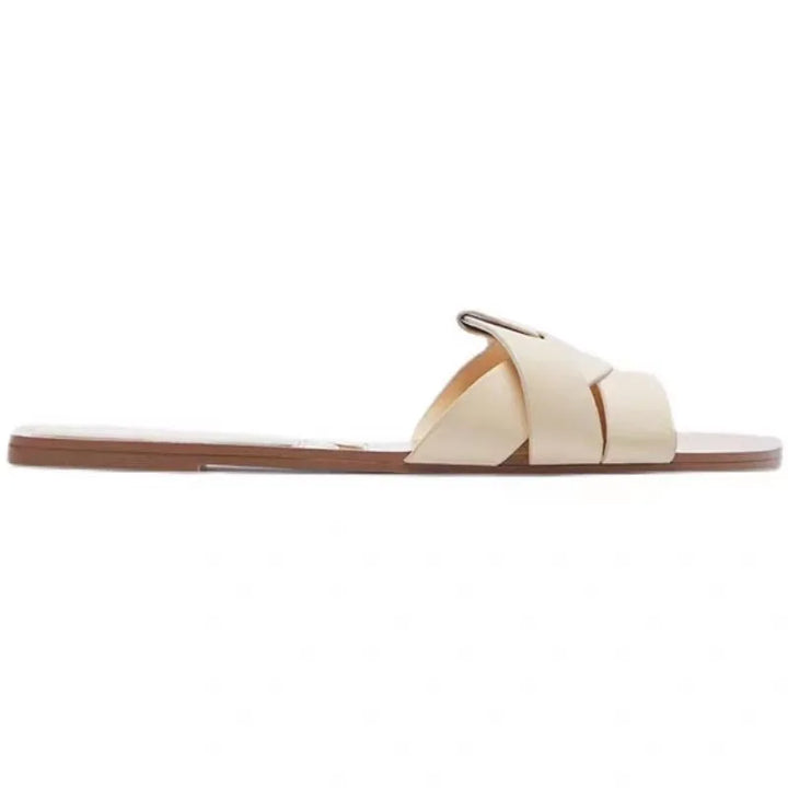 Zomer Dames Slippers Casual Ademend T-vormige Open Teen Sandalen-Sandalen-Calora-Blauw-35-Calora